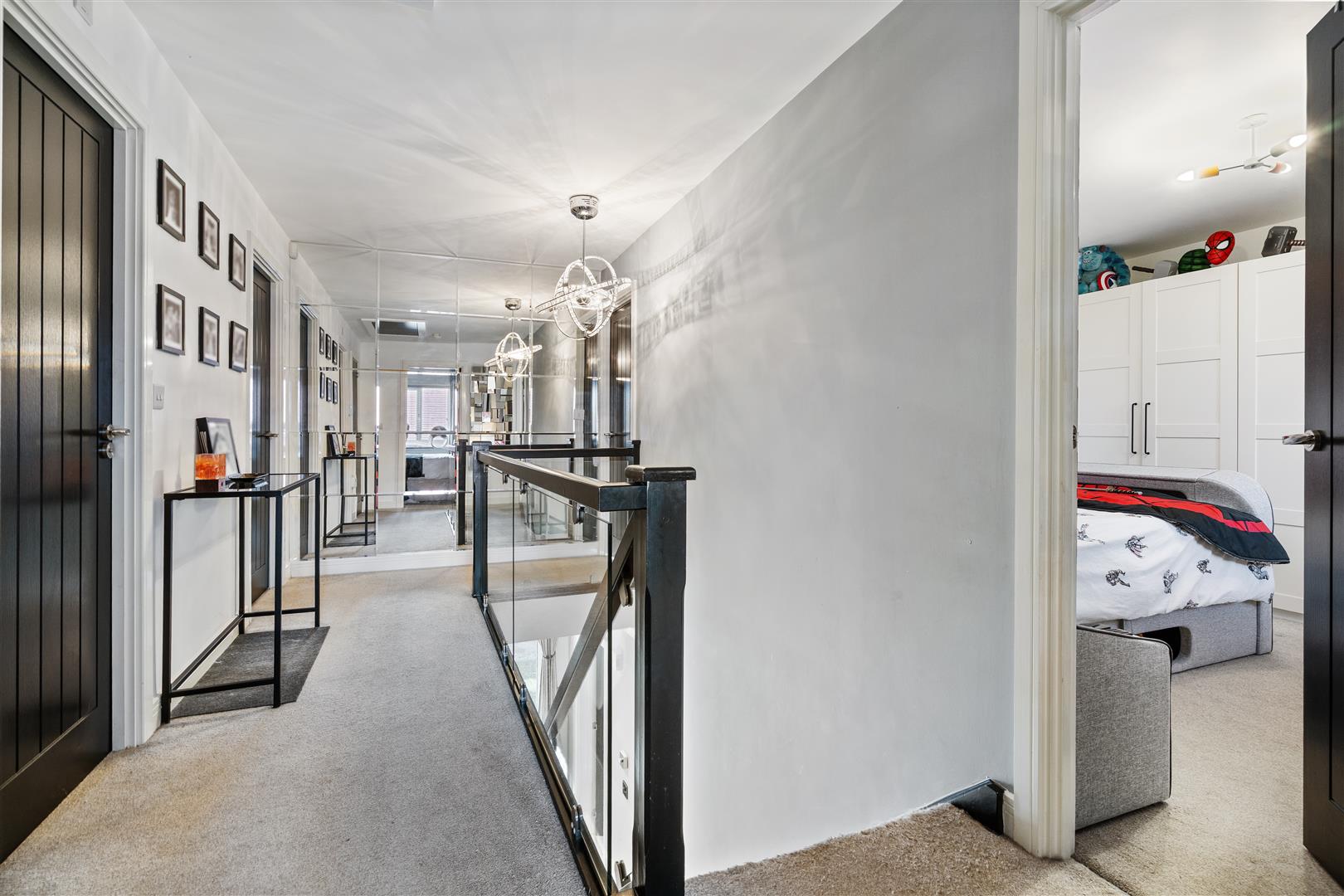 Landing With Third Bedroom View